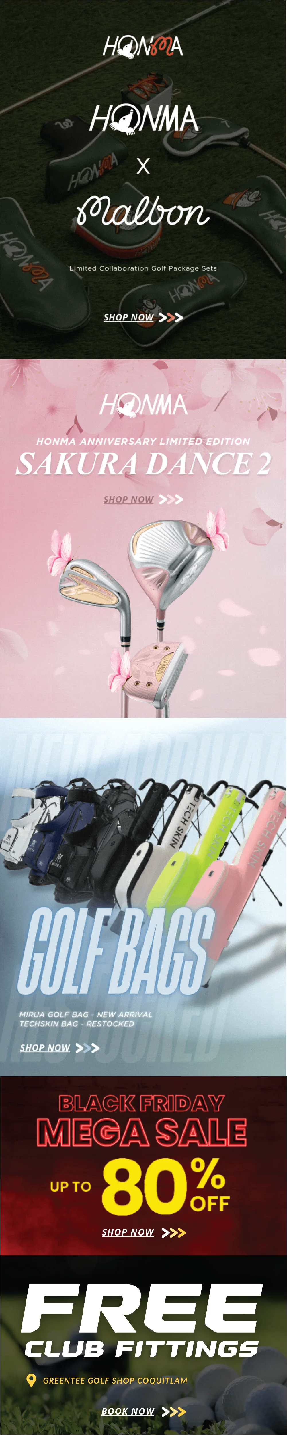 Honma X Malbon